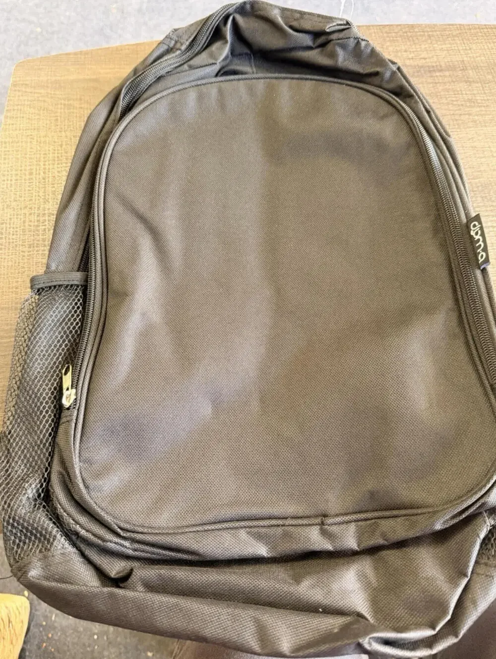 Duna Padded Laptop Backpack Nylon Solid Fits 17
